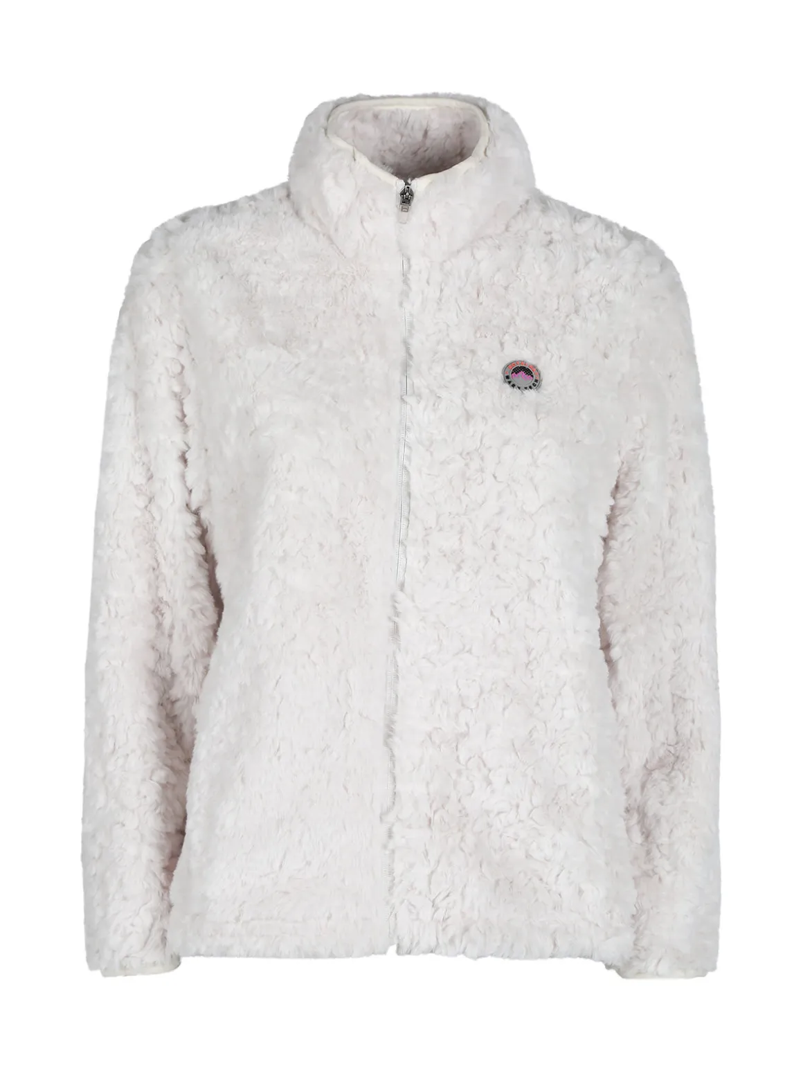 Be Board Giacca donna sportiva in ecopelo con zip