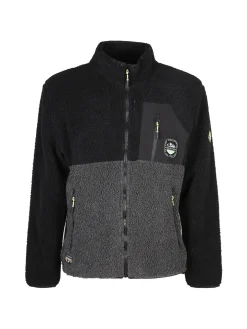 Be Board Giacca teddy sportiva da uomo con zip
