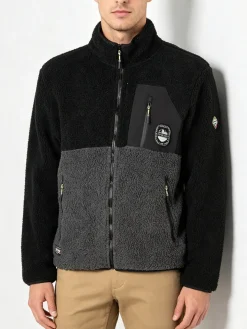 Be Board Giacca teddy sportiva da uomo con zip