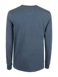 Be Board Maglia girocollo da uomo in cotone - ottanio