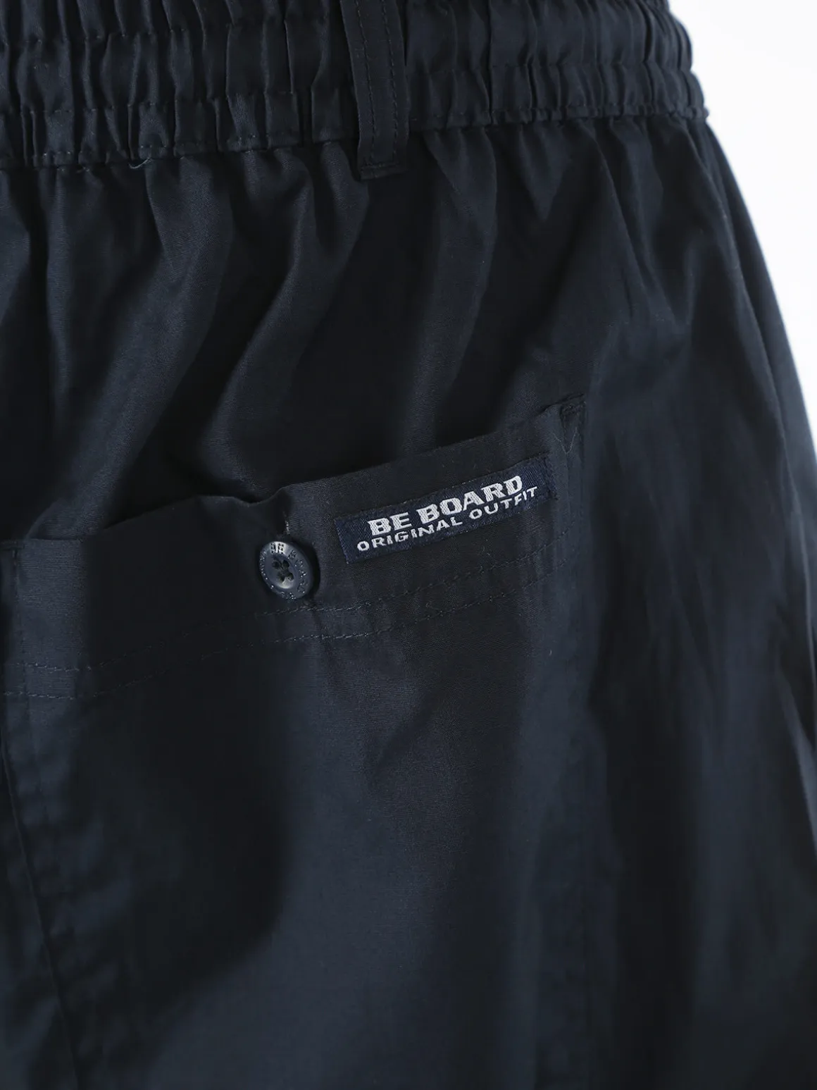 Be Board Pantaloni cargo da uomo in cotone - blu scuro