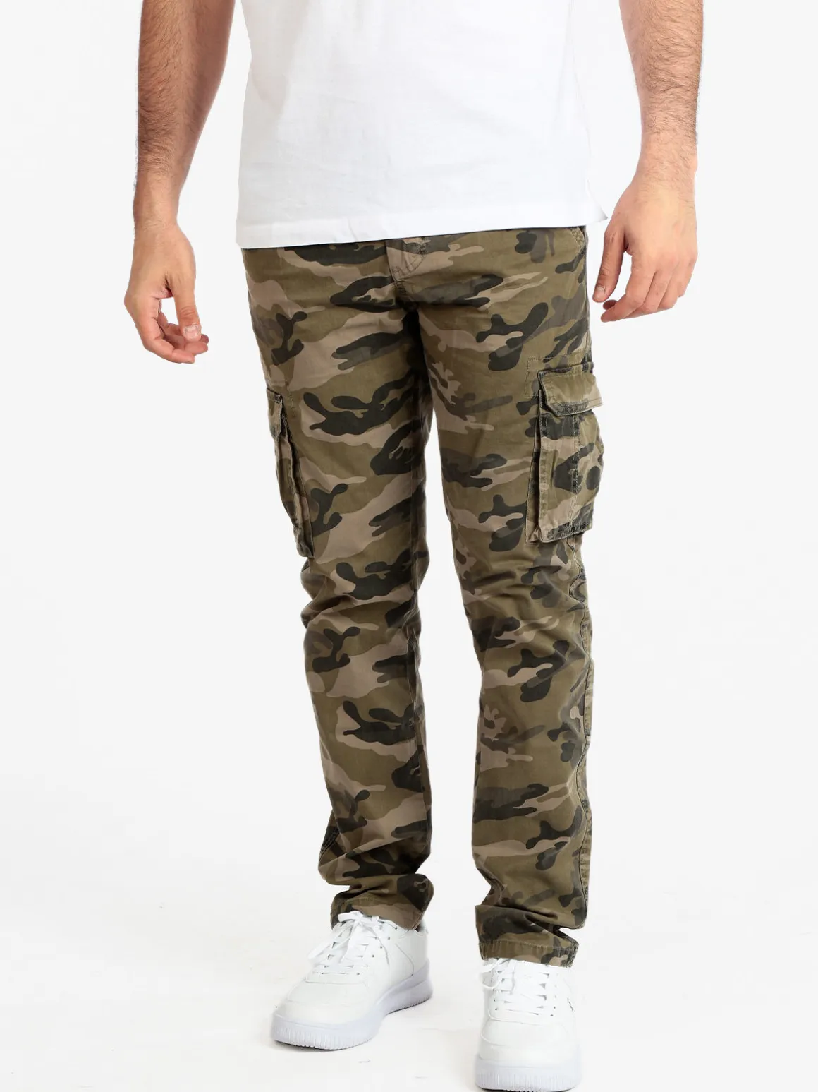 Be Board Pantaloni mimetici cargo da uomo