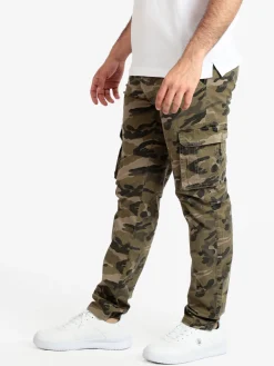 Be Board Pantaloni mimetici cargo da uomo