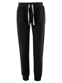 Be Board Pantaloni sportivi da uomo con coulisse e polsini - nero