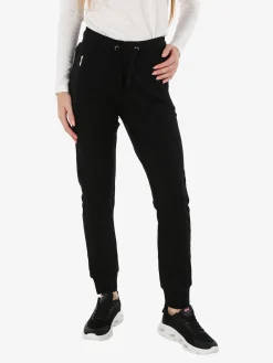 Be Board Pantaloni tuta donna con polsini - nero