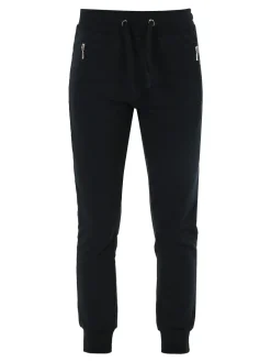 Be Board Pantaloni tuta donna con polsini - blu scuro