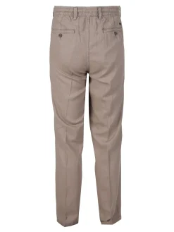 Be Board Pantaloni uomo in misto lino con coulisse