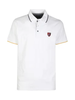 Be Board Polo da uomo manica corta in cotone