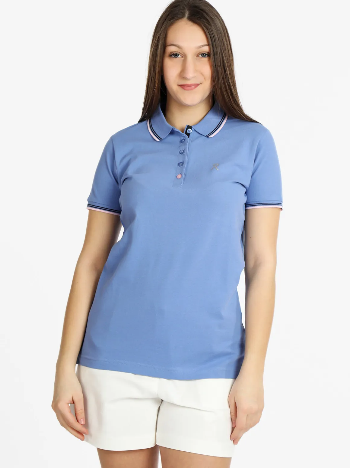 Be Board Polo donna a maniche corte in cotone