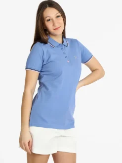 Be Board Polo donna a maniche corte in cotone