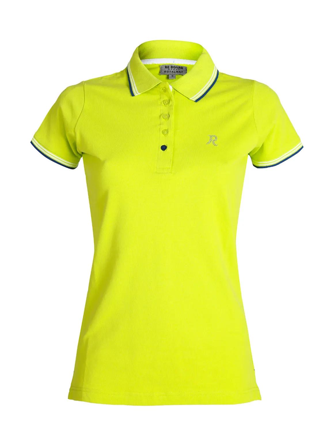 Be Board Polo donna in cotone manica corta