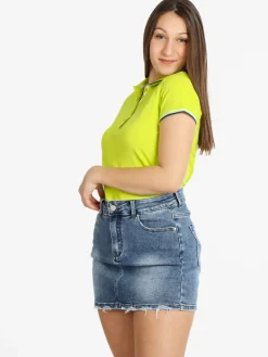 Be Board Polo donna in cotone manica corta