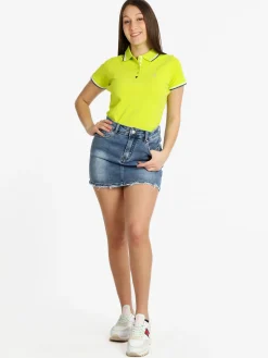Be Board Polo donna in cotone manica corta
