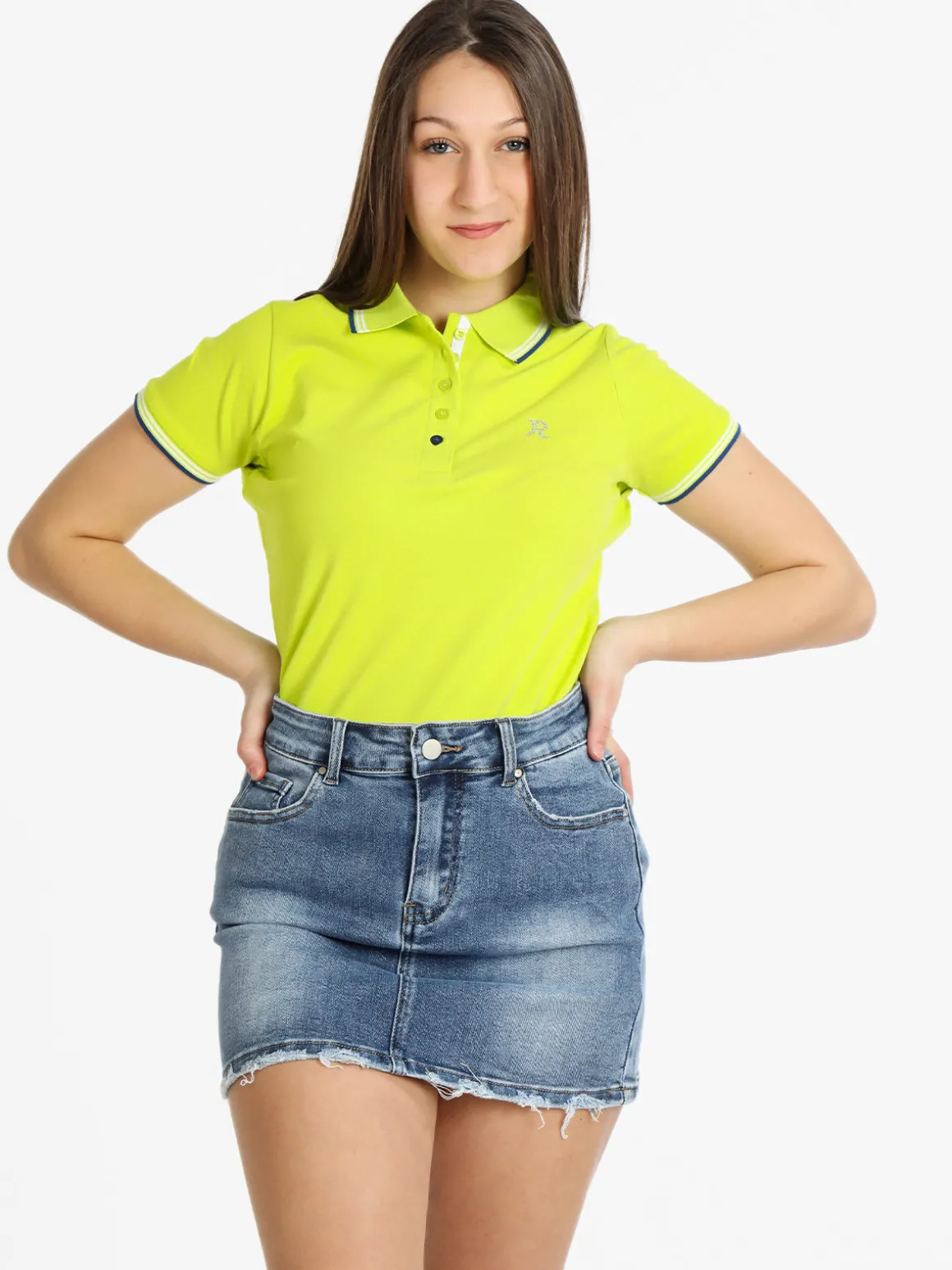 Be Board Polo donna in cotone manica corta