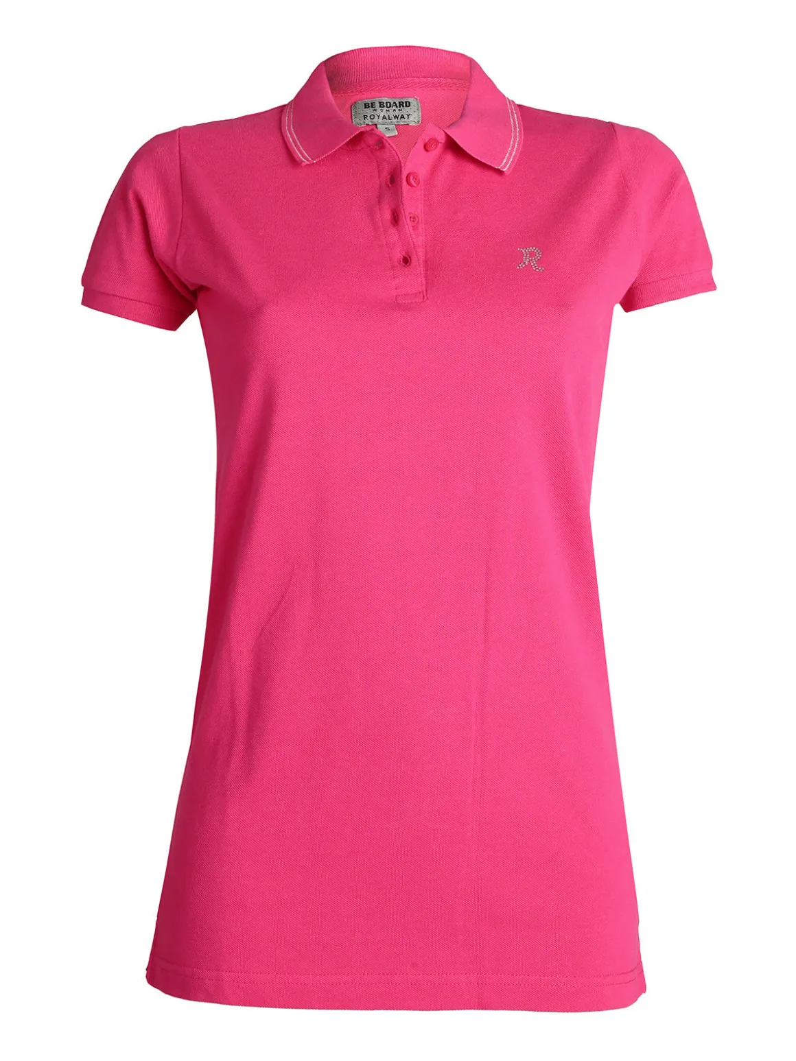 Be Board Polo donna in cotone manica corta