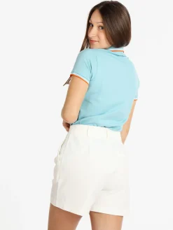 Be Board Polo donna in cotone manica corta