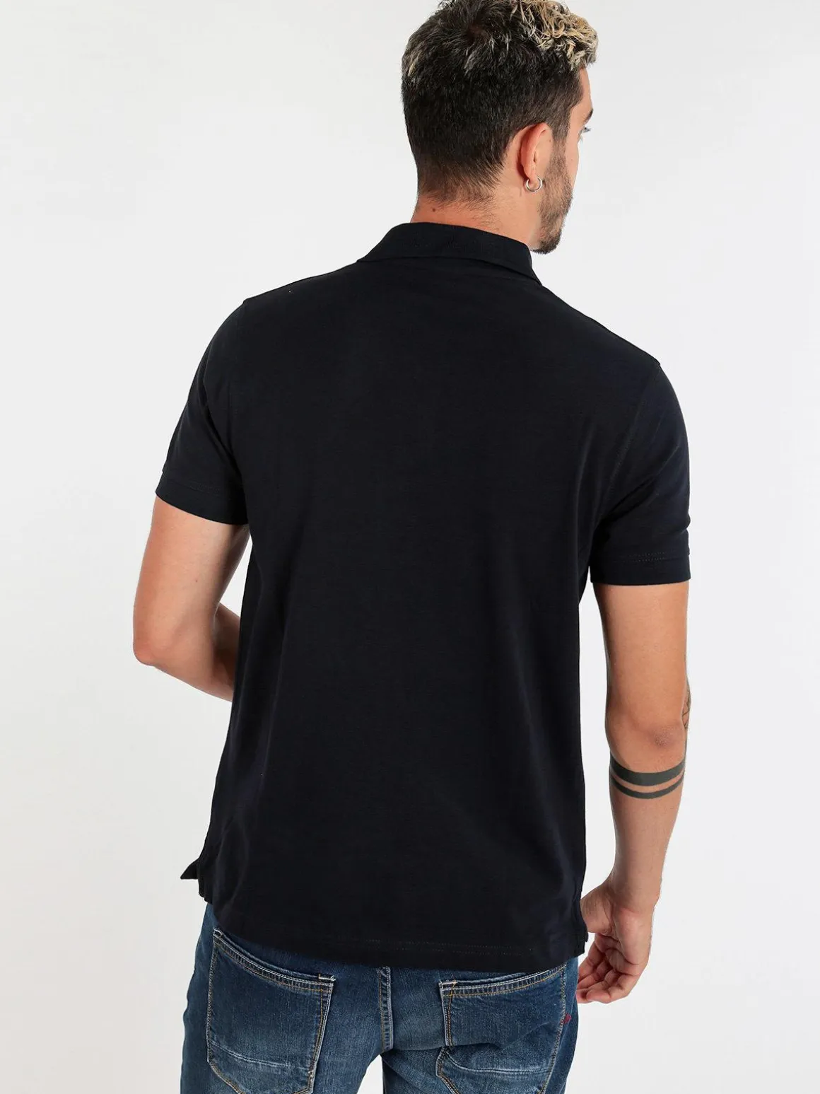 Be Board Polo uomo in cotone manica corta
