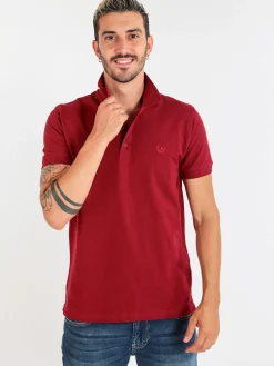 Be Board Polo uomo in cotone manica corta