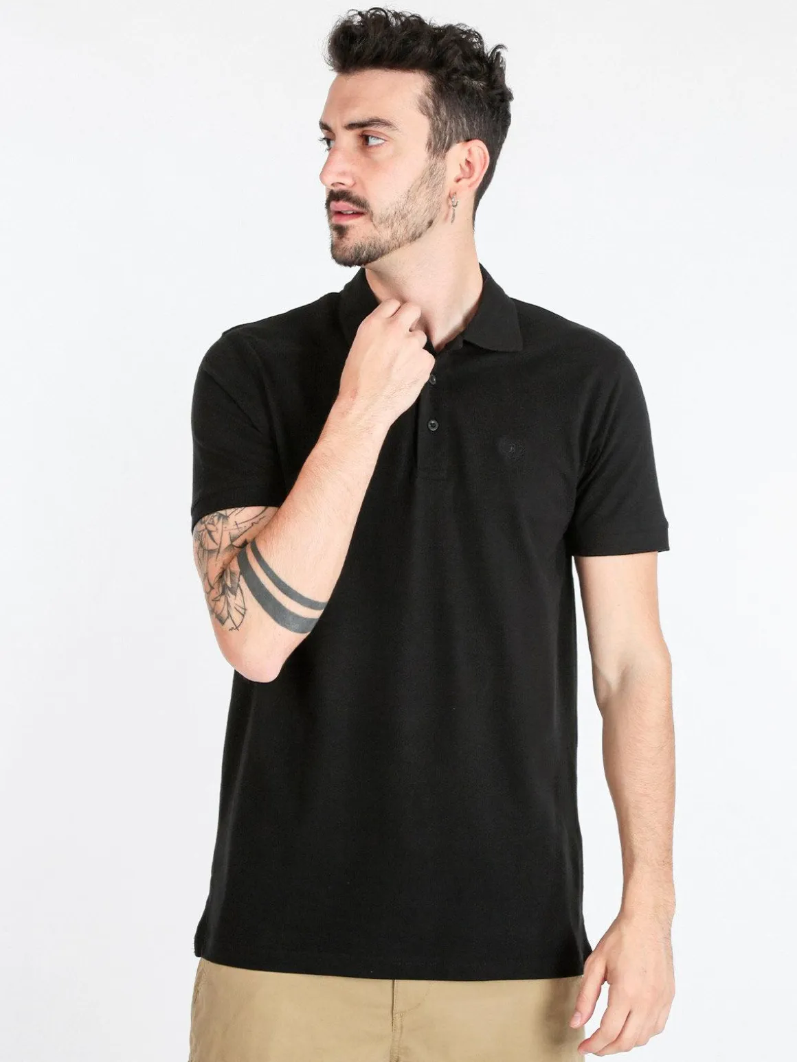 Be Board Polo uomo in cotone manica corta