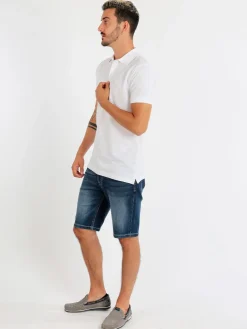 Be Board Polo uomo in cotone manica corta