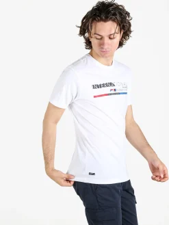 Be Board T-shirt da uomo in cotone con stampa scritta