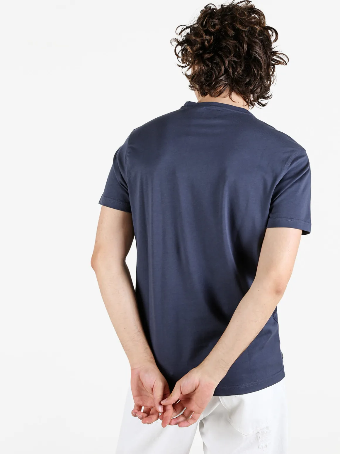 Be Board T-shirt da uomo in cotone con stampa scritta