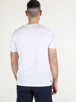 Be Board T-shirt girocollo da uomo in cotone con stampa