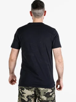 Be Board T-shirt girocollo da uomo in cotone con stampa