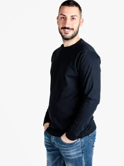 Be Board T-shirt girocollo da uomo a maniche lunghe