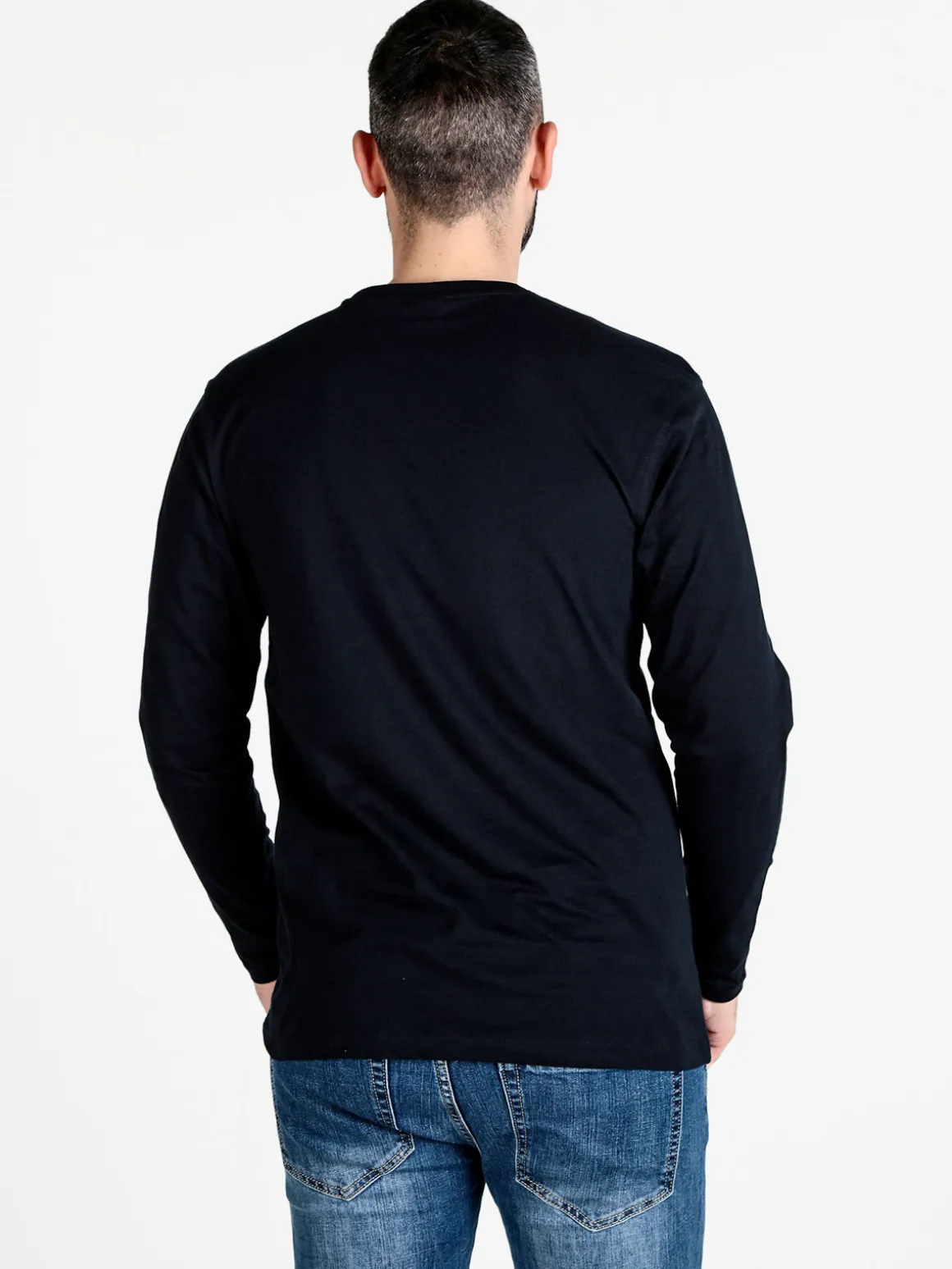 Be Board T-shirt girocollo da uomo a maniche lunghe