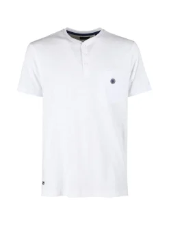 Be Board T-shirt uomo con taschino sul petto e bottoncini sullo scollo