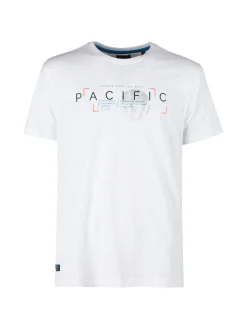 Be Board T-shirt uomo in cotone con stampa scrtita