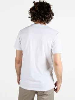 Be Board T-shirt uomo in cotone con taschino sul petto
