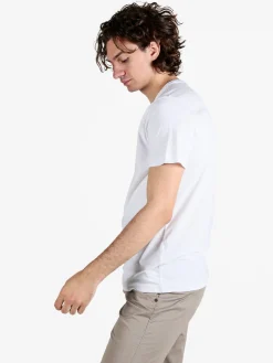 Be Board T-shirt uomo in cotone con taschino sul petto
