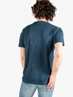 Be Board T-shirt uomo in cotone con stampa scrtita