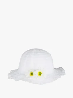 Bella Accessori Cappello da bambina con fiori