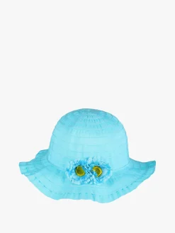 Bella Accessori Cappello da bambina con fiori