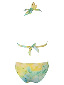 Bellissima CHIA Bikini donna coppa B con allacciatura al collo