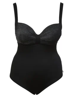 Bellissima Costume da bagno intero donna imbottito taglie forti
