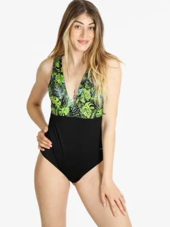 Bellissima Costume interno donna con stampe