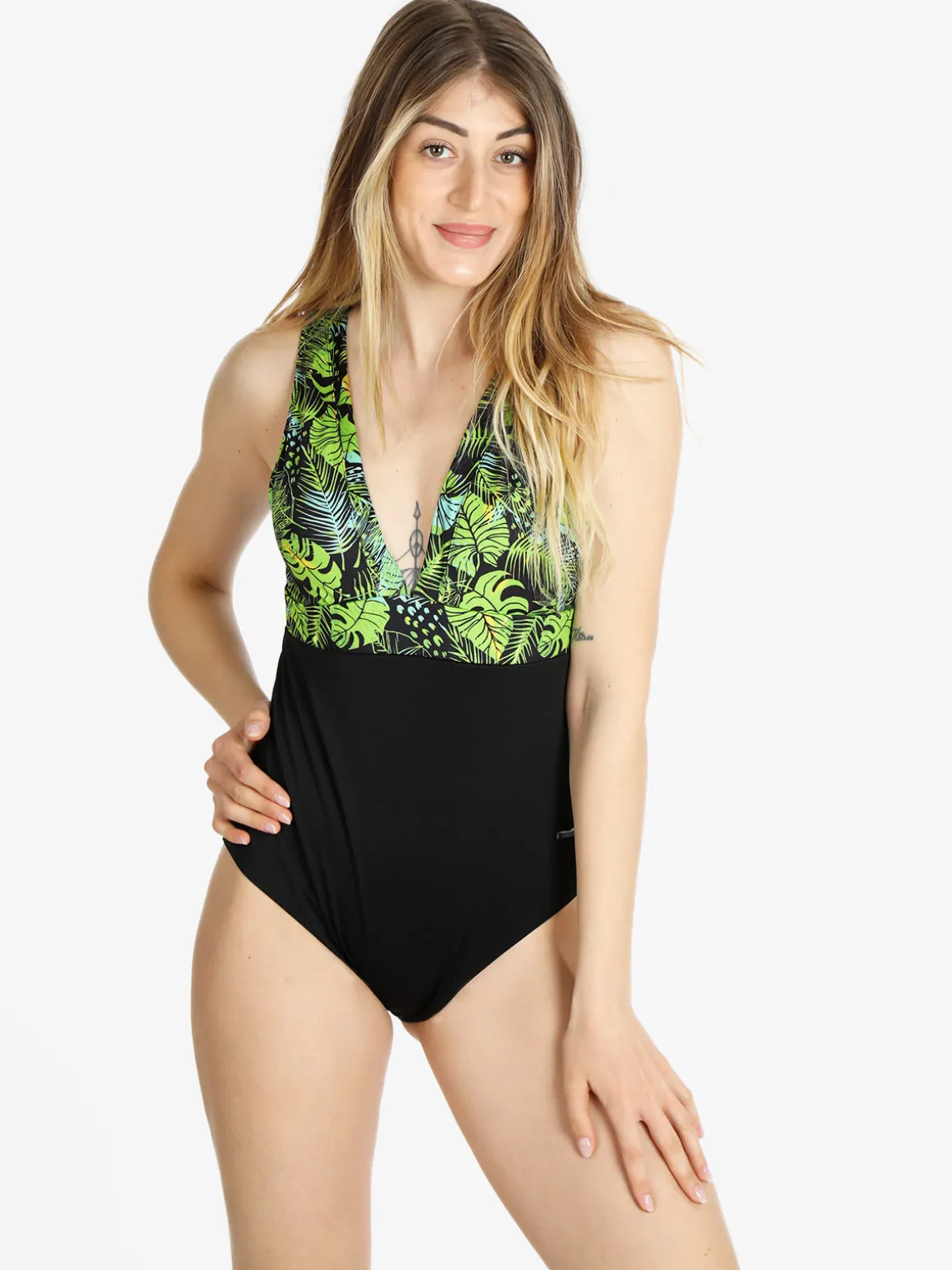 Bellissima Costume interno donna con stampe