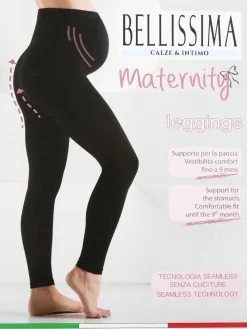 Bellissima Maternity Leggings donna elasticizzati