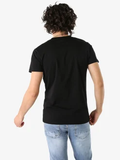Belman T-shirt da uomo in cotone con stampa - nero