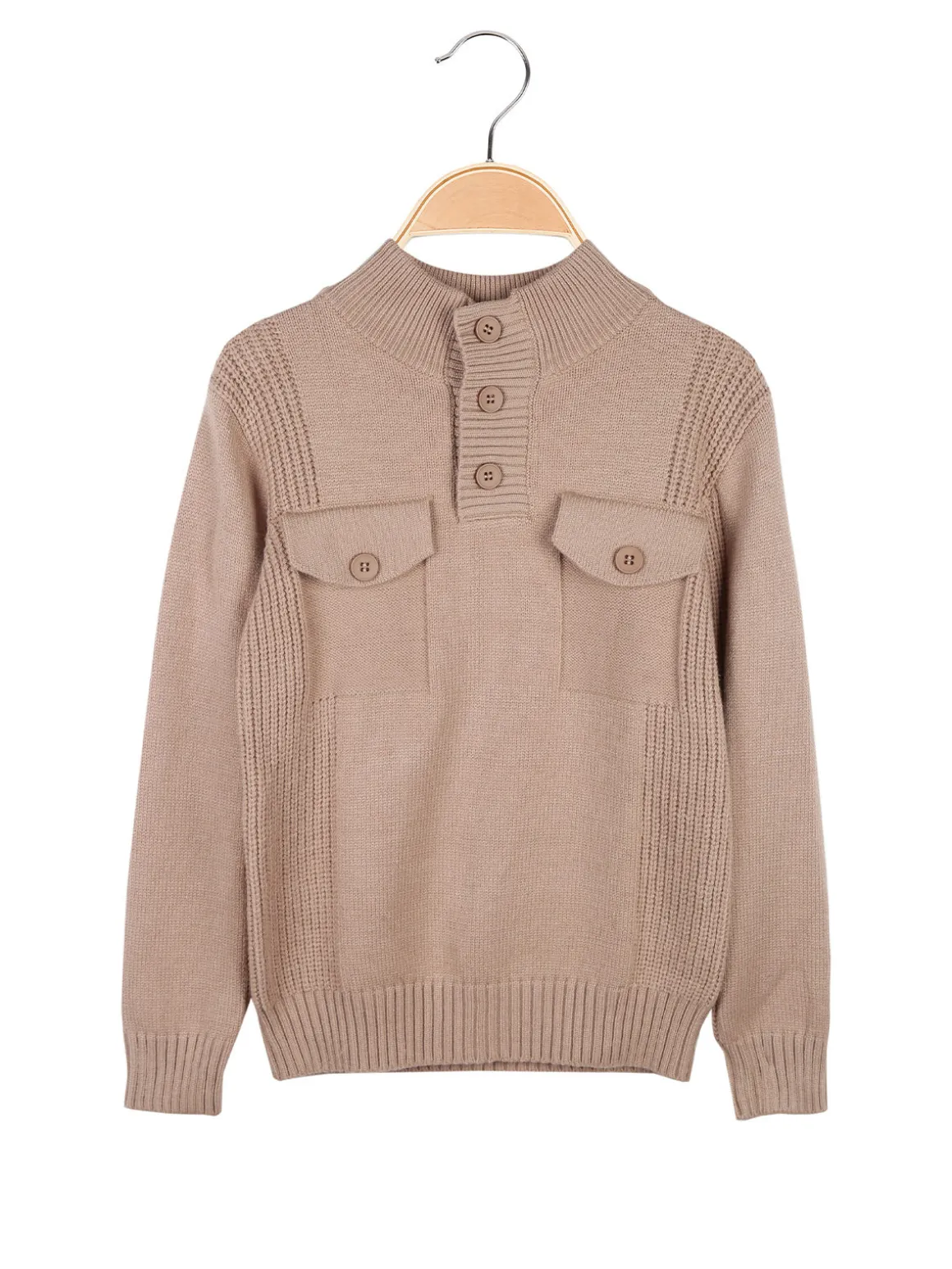 Best Kid'S Maglione da bambino con bottoni sullo scollo