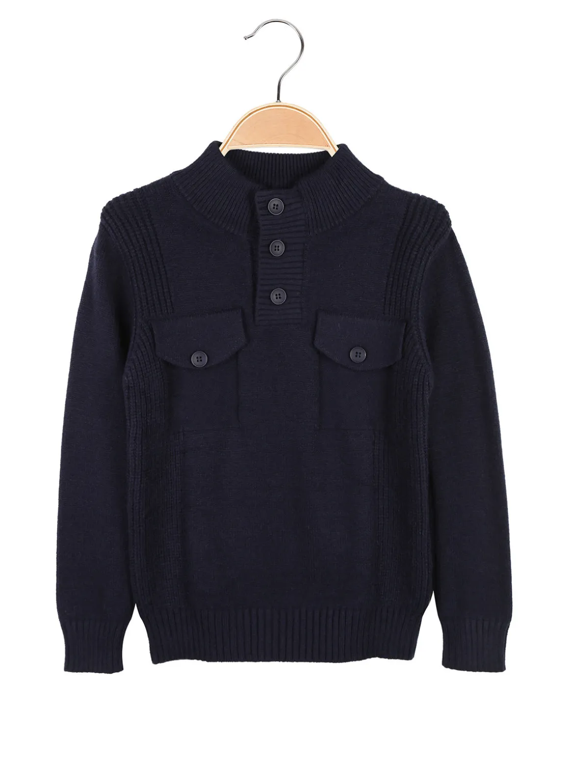 Best Kid'S Maglione da bambino con bottoni sullo scollo