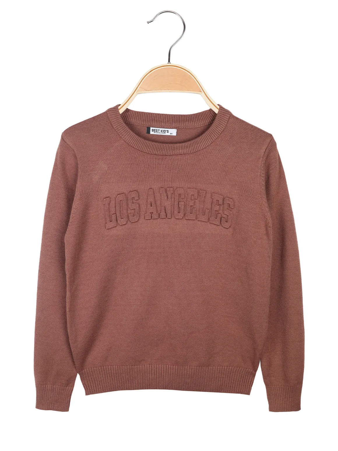Best Kid'S Pullover da bambino in maglia con scritta in rilievo