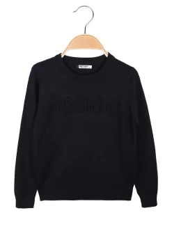 Best Kid'S Pullover da bambino in maglia con scritta in rilievo