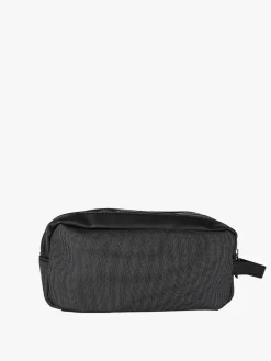 Biagiotti Uomo Beauty case da viaggio da uomo in tessuto e ecopelle - nero