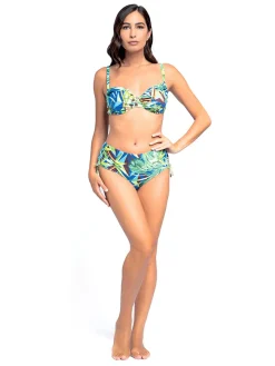 Bikini 4 You Bikini donna con ferretto e slip vita alta COPPA C