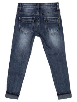 Bimbo Style Jeans con risvolto